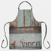 都市をテーマにしたロフトスタイルシネフィレ映画愛好家 エプロン (正面)