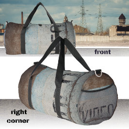 都市をテーマにしたロフトスタイルシネフィレ映画愛好家 ダッフルバッグ