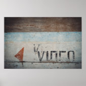 都市をテーマにしたロフトスタイルシネフィレ映画愛好家 ポスター (正面)