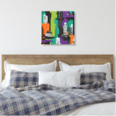 都市エネルギー キャンバスプリント (インサイチュ (寝室))