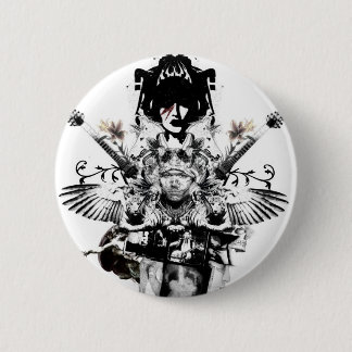 都市カウボーイ-ロックスター-ボタン 缶バッジ