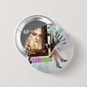 都市カウボーイ- neon1 -ボタン 缶バッジ (正面&裏面)