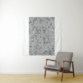 都市カラフルの壁抽象的なリスボンのタイル タペストリー (インサイチュ(横))