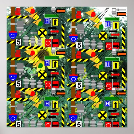 都市クラッタ ポスター (正面)