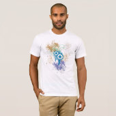 都市グランジの石-人のTシャツ Tシャツ (正面フル)