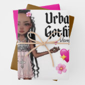 都市ゴシック様式のギフトラップ7 ラッピングペーパーシート (インサイチュ)