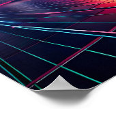 都市サイバーパンクフィールドポスター ポスター (角)