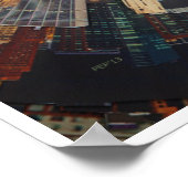 都市シーンサラウンド ポスター (角)