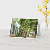 都市ジャングル カード (黄色い花)