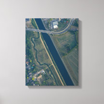 都市スカイラインの空中写真