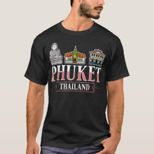 都市スカイライン地図の旅行 Tシャツ
