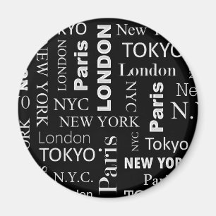 都市スタイリッシュな磁石 マグネット
