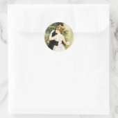 都市ステッカーのルノアールのダンス ラウンドシール (バッグ)