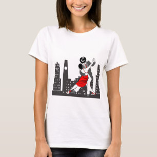 都市タンゴ Tシャツ