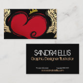 都市ハートデザイナー 名刺 (正面/裏面)