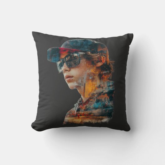 都市ビベダブル暴露 クッション (正面)