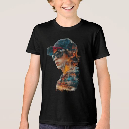 都市ビベダブル暴露 トライブレンドＴシャツ (正面)