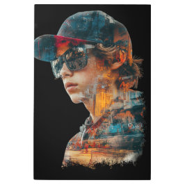 都市ビベダブル暴露 メタルプリント