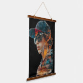 都市ビベダブル暴露 吊り下げ型タペストリー (傾斜あり)