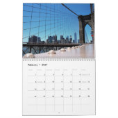 都市ビュー カレンダー (2月 2027)