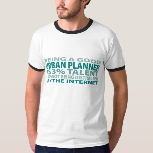 都市プランナー3%の才能 Tシャツ (正面)