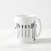 都市マグ コーヒーマグカップ (正面右)