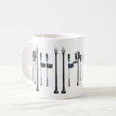 都市マグ コーヒーマグカップ (正面左)