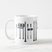 都市マグ コーヒーマグカップ (左)