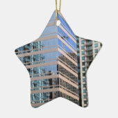 都市モダンの建築 セラミックオーナメント (左)