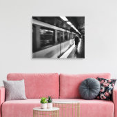 都市モダンパリの生活 キャンバスプリント (インサイチュ (リビング))