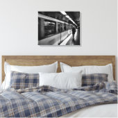 都市モダンパリの生活 キャンバスプリント (インサイチュ (寝室))