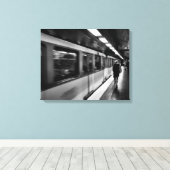 都市モダンパリの生活 キャンバスプリント (インサイチュ (ウッドフロア))