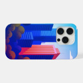 都市モダン景観 iPhoneケース (裏面横)