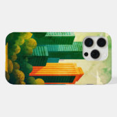 都市モダン景観 iPhoneケース (裏面横)