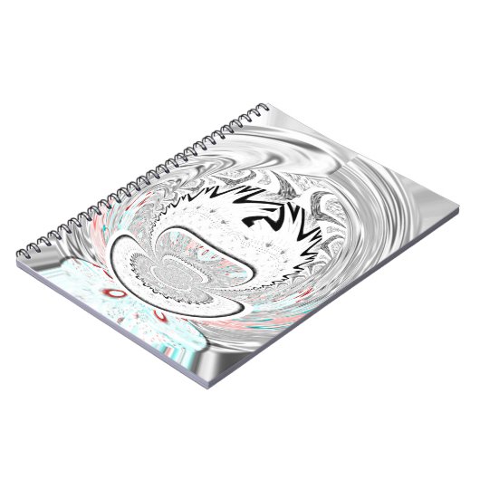 都市モダン植物模様 ノートブック (左側)