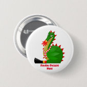 都市モンス、ベルギーのドラゴン 缶バッジ (正面&裏面)