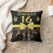 都市ライトのきらめくな星の菓子16 クッション (ブランケット)