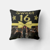 都市ライトのきらめくな星の菓子16 クッション (裏面)