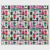 都市ラッポップ・アートのピング紙 ラッピングペーパー (フラット)