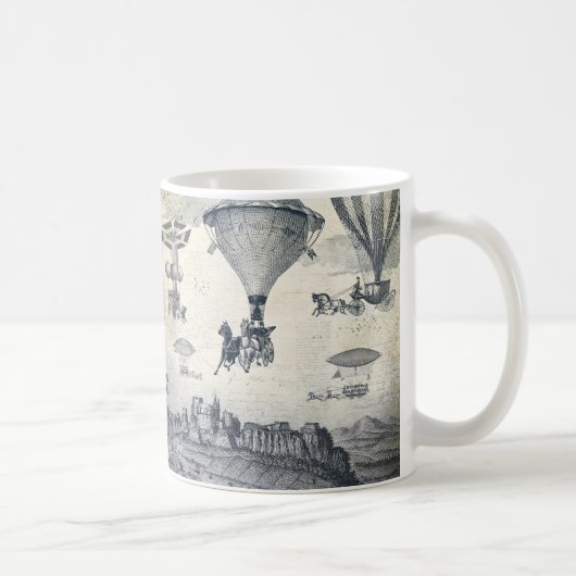 都市上のCarrilloons コーヒーマグカップ (右)