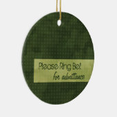 都市上品は鐘のオーナメントを鳴らします セラミックオーナメント (右)