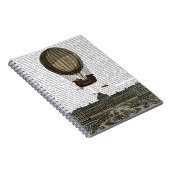 都市上空の飛行船 ノートブック (右側)