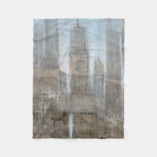 都市中I フリースブランケット (正面)