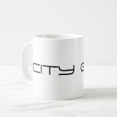 都市人の引用文のコーヒー・マグ コーヒーマグカップ (正面左)