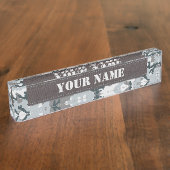 都市偽装 デスクネームプレート (側面)