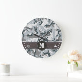 都市偽装 ラージ壁時計 (ホーム)