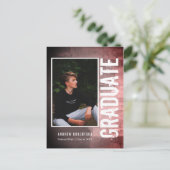 都市写真グランジの卒業 インビテーションポストカード (スタンド正面)