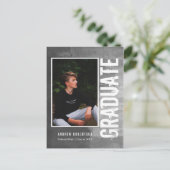 都市写真グランジの卒業 インビテーションポストカード (スタンド正面)