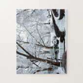 都市冬のパズル ジグソーパズル (縦)