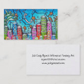 都市名刺の冬 名刺 (正面/裏面)